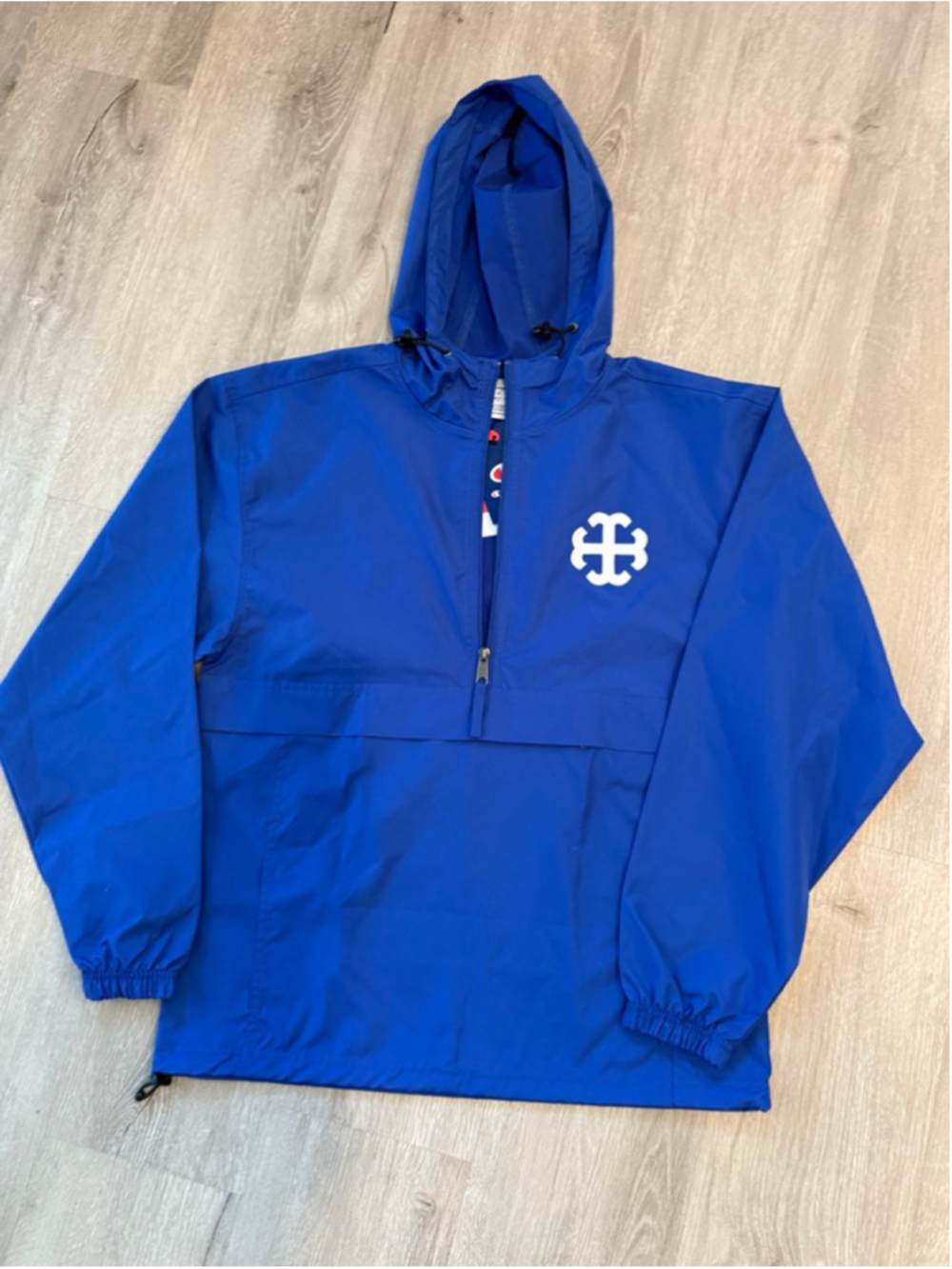 Men's Champion Saint Mary's College Blue Windbreaker Jacket S